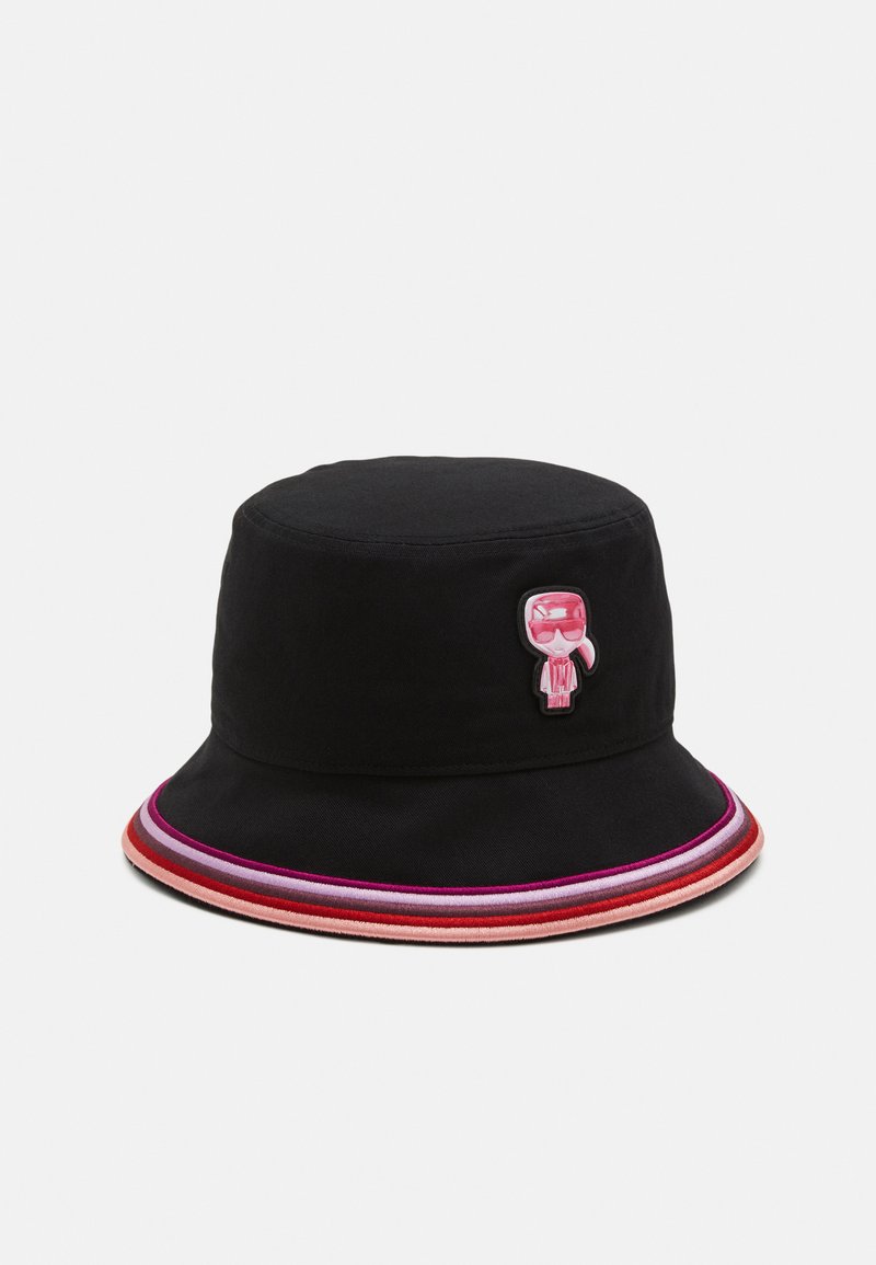 KARL LAGERFELD EXCLUSIVE BIARRITZ BUCKET HAT Hat black/brown