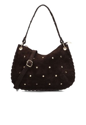 SCHOUDERT CASEY. - Handtas - suede dark brown