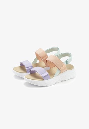 Vivance, Walking sandals - lila orange mintgrün