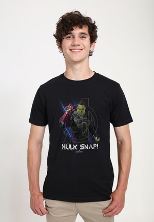 AVENGERS ENDGAME HULK SNAP - T-shirt med print - black