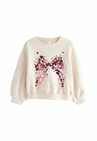 Unselected, ecru bow sequin