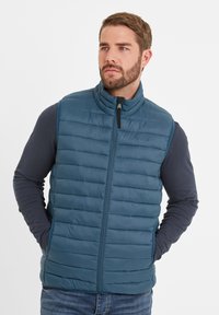 TOG24 GIBSON - Waistcoat - lagoon blue