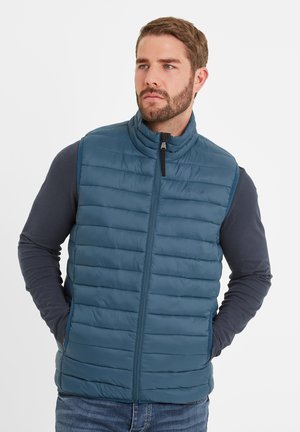 GIBSON - Waistcoat - lagoon blue
