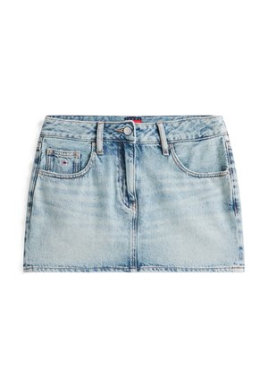 Tommy Jeans, MICRO MINI SKIRT - Denimnederdele - denim light