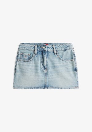 Tommy Jeans, MICRO MINI SKIRT - Fustă denim - denim light