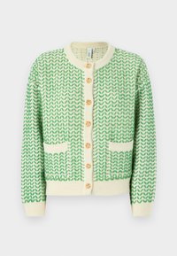 YAS YASGEA - Neuletakki - birch/medium green