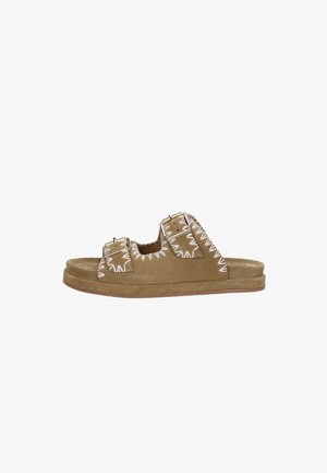 SUB55, OPEN TEEN - Muiltjes - beige