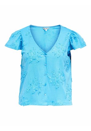 Object, BLOUSE PUFF SLEEVE - Blouse - azure blue