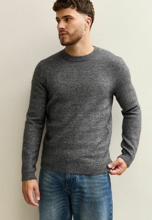 CREW NECK LONG SLEEVE  - Jersey de punto - dark grey
