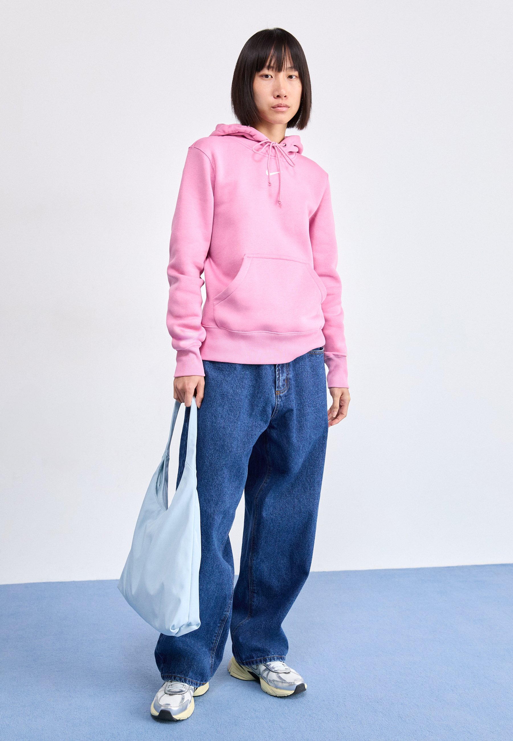 nike blue pink hoodie