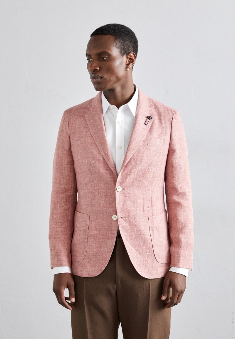 LARDINI - GIACCA UOMO SPECIAL LINE DROP - Blazer jacket - pink, Enlarge