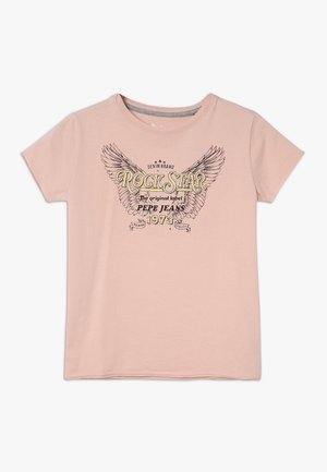 T-shirts print - light pink