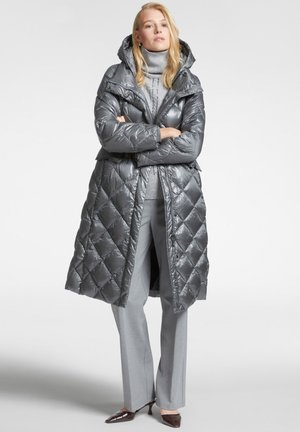 LUNGO TRAPUNTATO A ROMBI - Donsjas - grigio