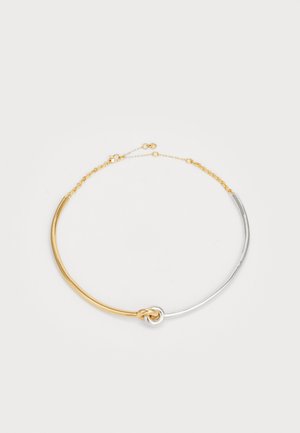 INTERLOCK CHOKER - Smykke - silver gold-coloured