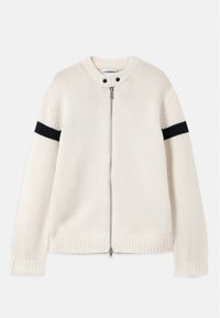 KESSLER BIKER ZIP - Cardigan - moonbeam