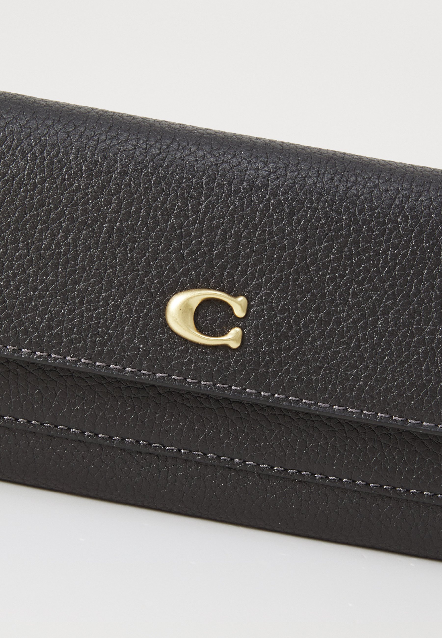 COACH MILA LONG FLAP WALLET - Wallet - black - Zalando