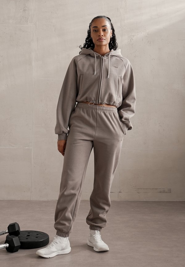 EVERYDAY - Tracksuit bottoms - greige2