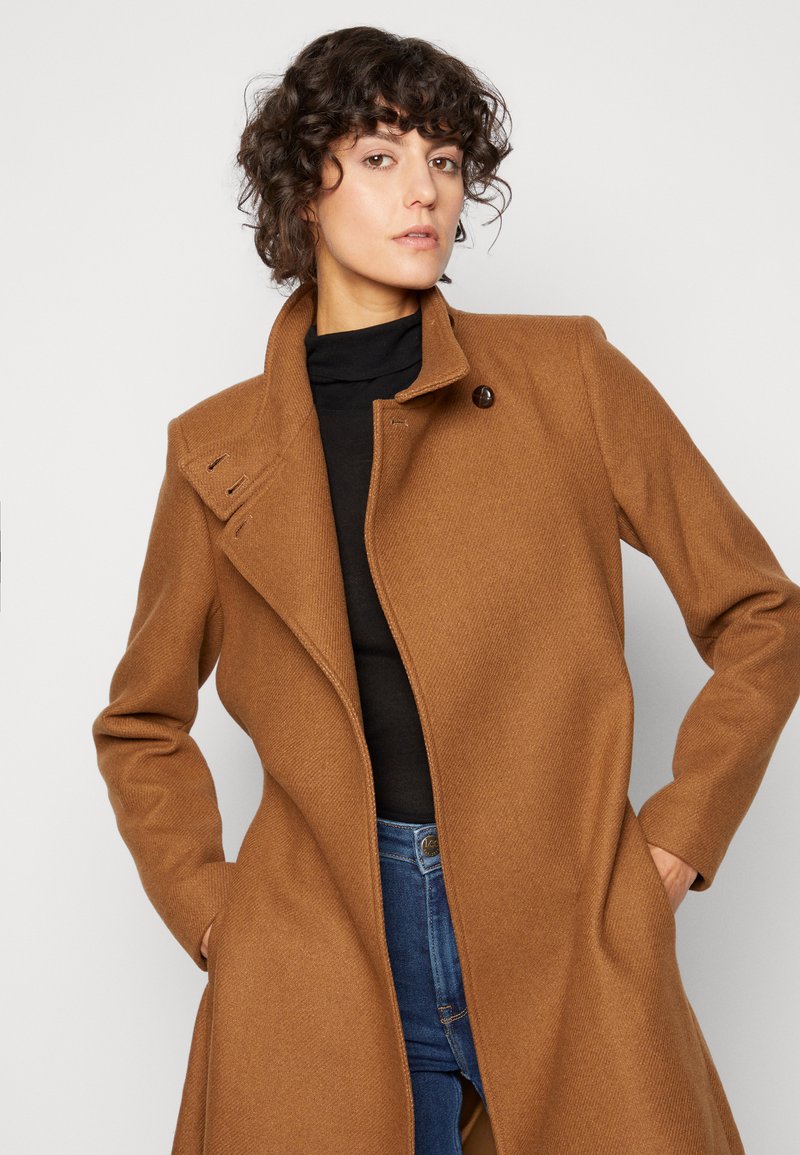 Manteau Laine Camel Manteau Femme Bouclette Camel Manteau Court