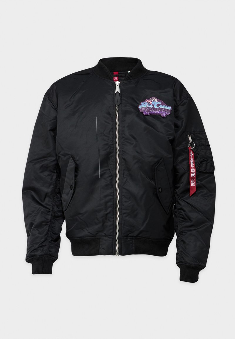 Alpha Industries Bomber Jacket - black - Zalando.co.uk