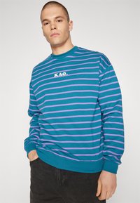 Kaotiko UNISEX STRIPES KAO - Felpa - blue