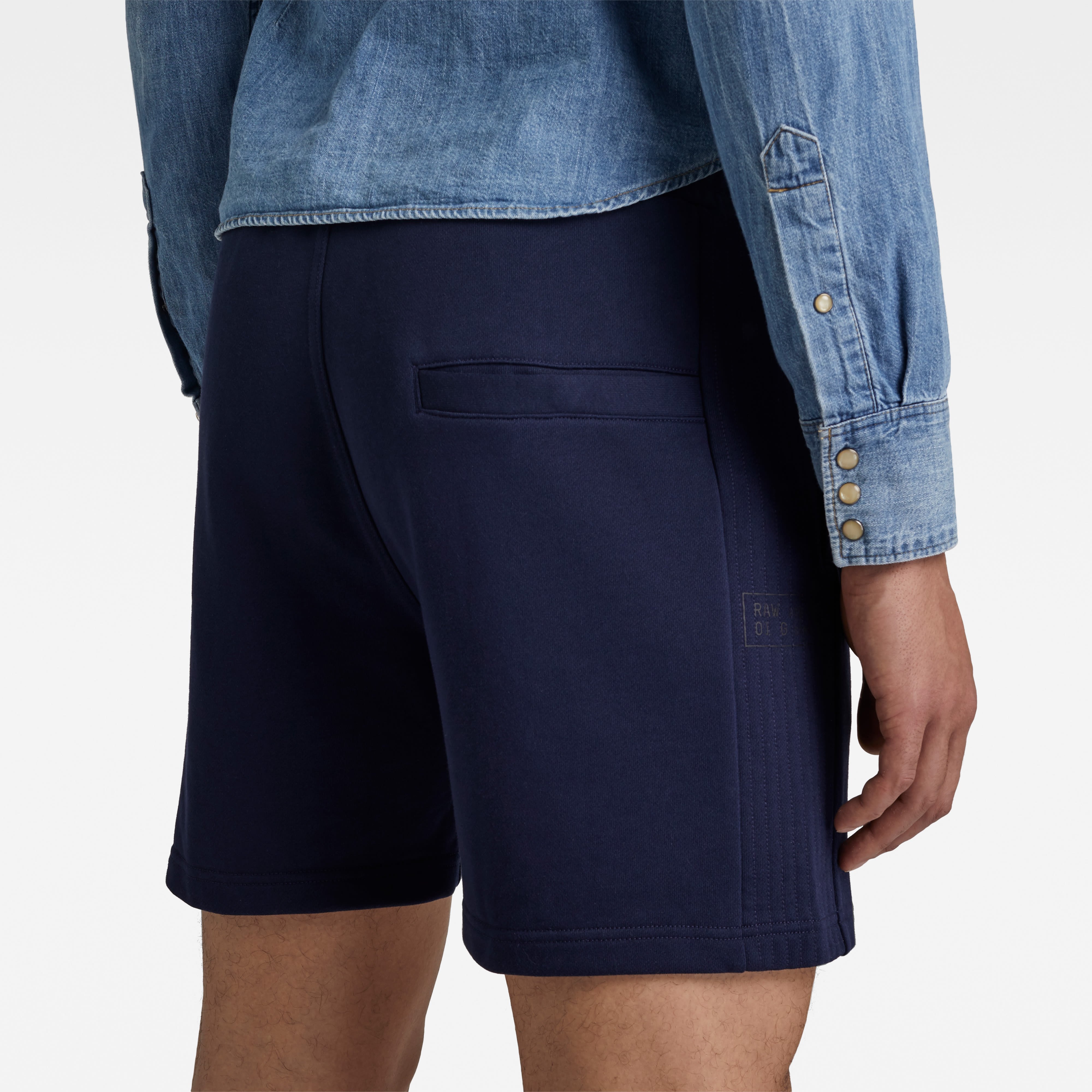stitch star bermuda shorts