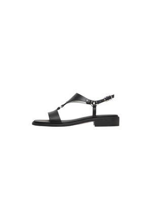 Sandali con cinturino - nero