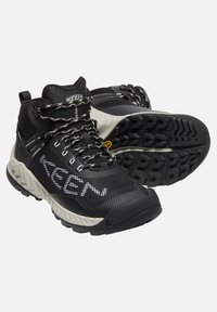 Keen NXIS EVO MID WP - Pārgājienu apavi - black blue glass