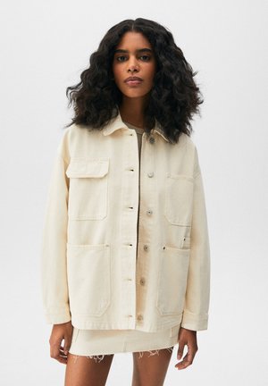 BASIC - Summer jacket - mottled beige