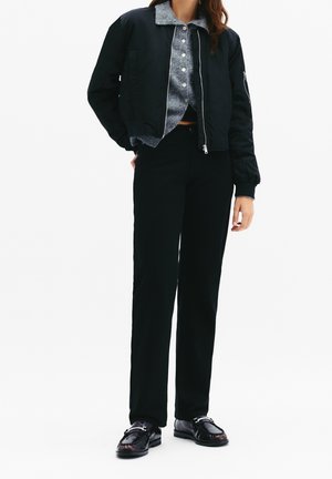 PULL&BEAR, Jean slim - black