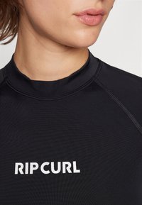 Rip Curl CLASSIC SURF RASHGUARD - Bikini top - black