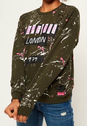 Collegepaita - khaki