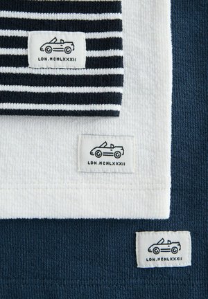 Next 3 PACK - Basic T-shirt - blue navy