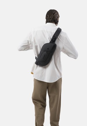 Pánská Taška Na Tablet Bugatti Domani Crossbody Bag L šedo/černá