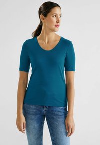 Street One UNI - T-Shirt basic - deep splash blue