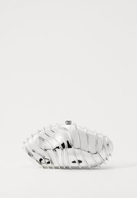 EZARA CLUTCH - Psaníčko - shiny silver coloured