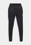 TIRO CUT 3 STRIPES TRACKPANTS - Treniņtērpa apakšdaļas - black/team victory red/tan