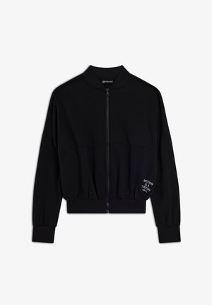 Freddy COMFORT FIT CHIUSURA E COLLO STILE - Sudadera con cremallera - nero
