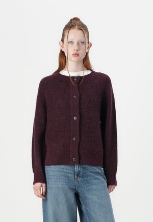 SLFLULU CARDIGAN - Kardigan - fig