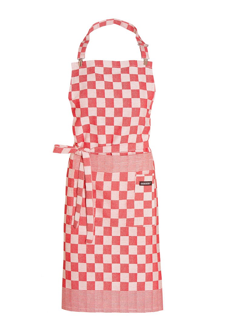 DDDDD Tablier de cuisine rouge