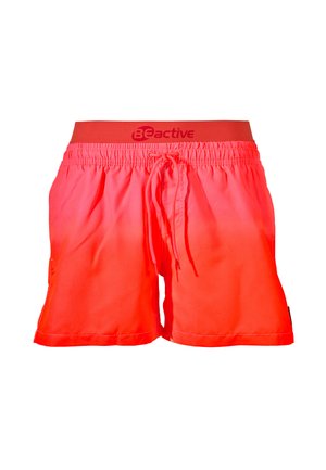 BADE ACTIVE - Badeshorts - neonrot