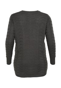 Kaffe Curve EMANA - Gilet - black oyster