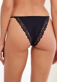 Next ULTIMATE COMFORT BRUSHED KNICKERS - Slip - black