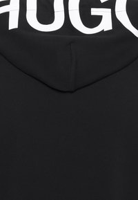 HUGO Felpa con cappuccio - black