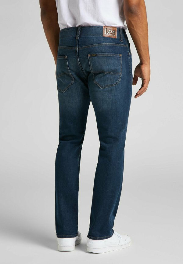 Straight leg jeans - blau denim2