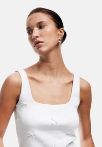 Koton SQUARE NECK  - Toppi - white