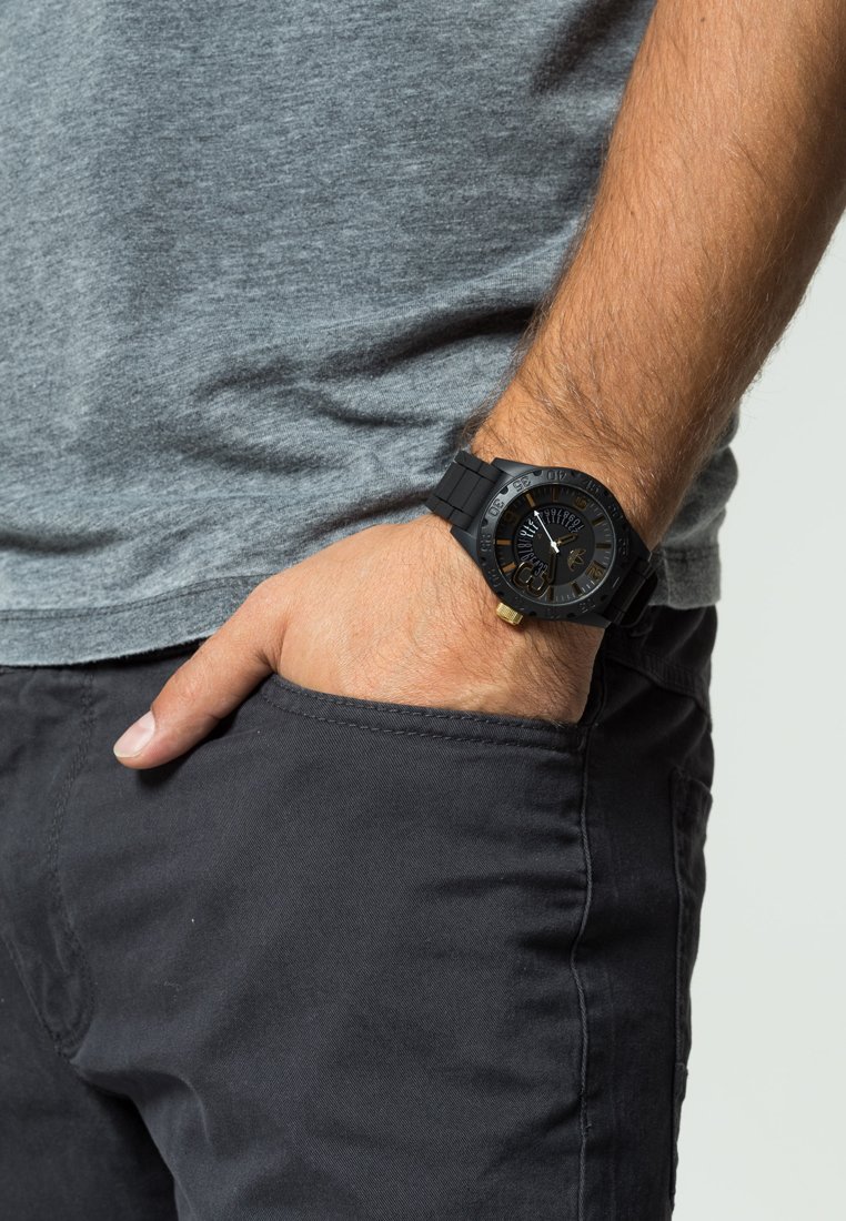 Adidas Black Synthetic Sport Watch