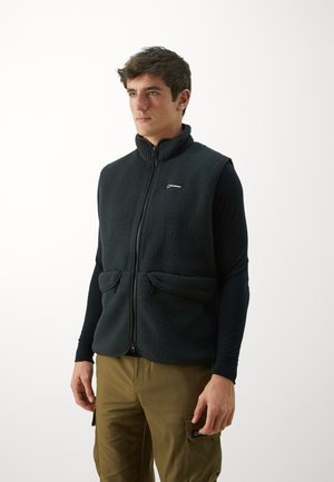 HANBY RELAXED VEST - Smanicato - black