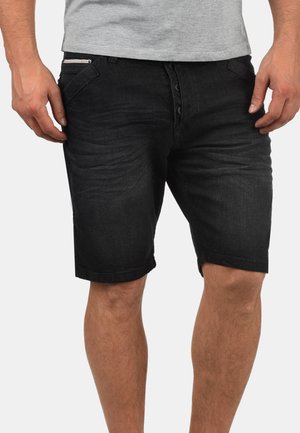 IDALESSIO - Denim shorts - black