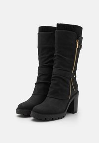 Anna Field Botas de tacón - black