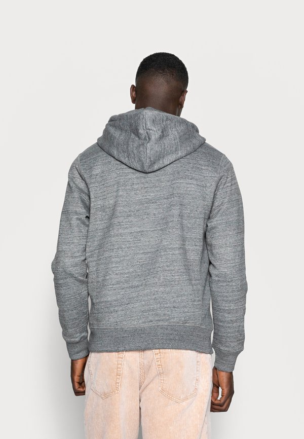 BHAlton - Zip-up sweatshirt - pewter mix2